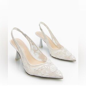 NIKKI IVORY BETSEY JOHNSON HEELS